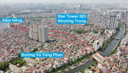 Hà Nội duyệt đầu tư vành đai 2,5 đoạn Nguyễn Trãi - Đầm Hồng 2.570 tỷ đồng