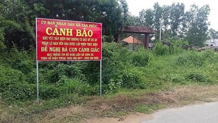 Dự án bất động sản chưa được chấp thuận đầu tư nhưng vẫn triển khai việc huy động vốn từ người mua