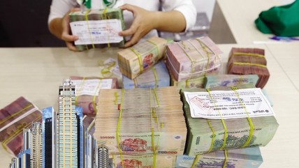 Gần 1 triệu tỷ đồng được bơm vào thị trường bất động sản