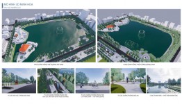 Khu vực hồ Thiền Quang dự kiến có 5 quảng trường