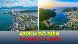 Sau sáp nhập tỉnh, địa phương nào có đến 490km bờ biển – dài nhất cả nước?