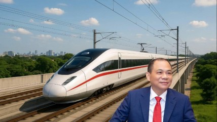 Vingroup khởi công đường sắt cao tốc sau chưa đầy một năm: Tốc độ kinh ngạc, Mỹ – Pháp – Nhật cũng thua xa