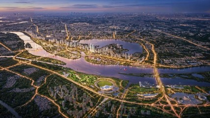 30 xã, phường của Hà Nội dừng cấp phép xây dựng trong phạm vi 2 siêu dự án