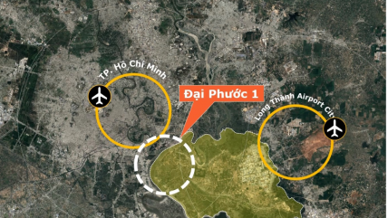 Đồng Nai quy hoạch đô thị 3.100ha nằm giữa 2 sân bay lớn nhất Việt Nam