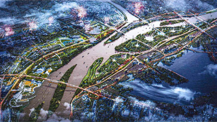 Lộ diện hai ngân hàng cấp vốn cho dự án Trục đại lộ sông Hồng