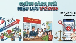 Loạt chính sách mới chính thức có hiệu lực từ 1/7/2026