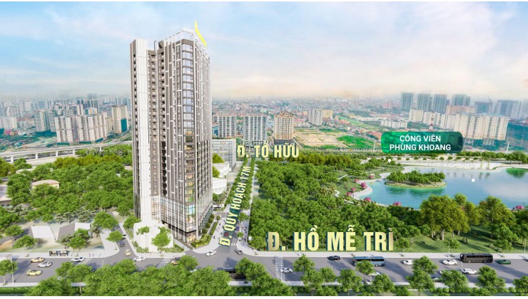 Siêu hot Mới 100% Bán Chân đế chung cư Trinity Tower - View Hồ 35m, 66m, 105m, 203m, 276m, 375m2