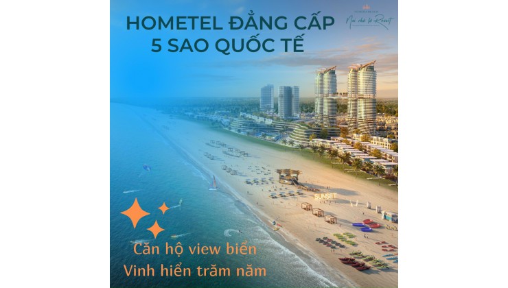 VENEZIA BEACH - CĂN HỘ VIEW BIỂN - THANH TOÁN TRƯỚC CHỈ 750 TRIỆU CHO CĂN 51m2