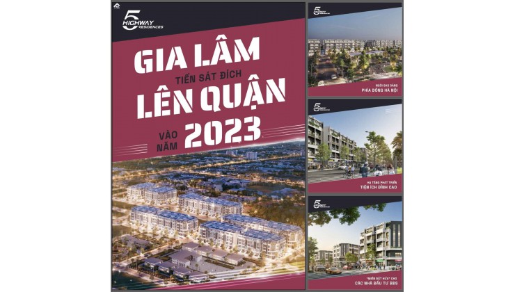 BÁN ĐỘC QUYỀN 3 LÔ GÓC SUẤT NGOẠI GIAO , 3 THOÁNG VĨNH VIỄN , VIEW ĐẸP NHẤT DỰ ÁN TQ5 GIA LÂM, GIÁ CỰC RẺ.