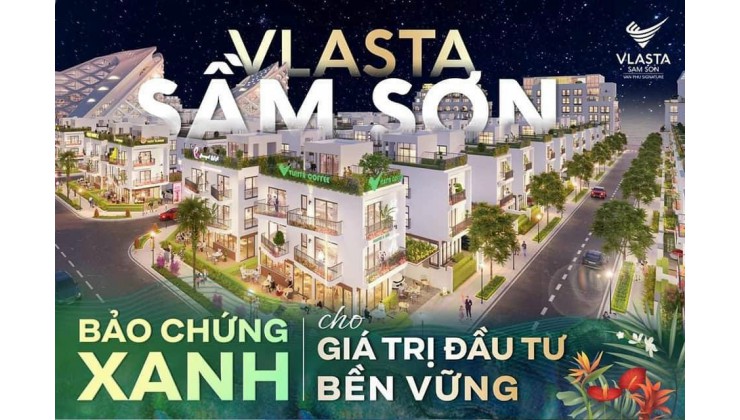 Shophouse , Biệt thự mặt biển sầm sơn - Sổ đỏ lâu dài