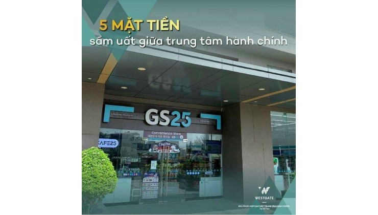 Shophouse 2 tầng diện tích lớn 328 m2 nằm ngay mặt tiền đường Nguyễn Văn Linh