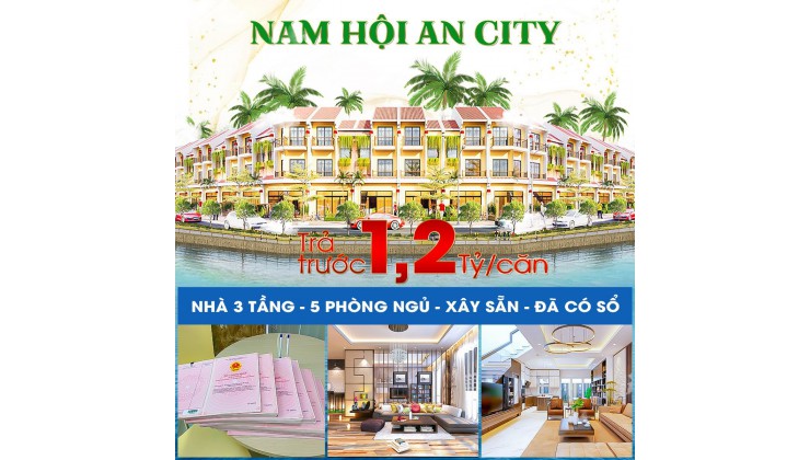 MỞ BÁN 21 CĂN HOMESTAY HỘI AN -  Có Sổ - Mặt Tiền Sông - Gần Biển cửa Đại