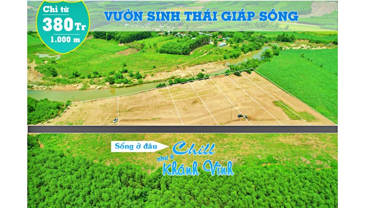 Đất vườn view sông sẵn sổ đỏ trao tay!!!