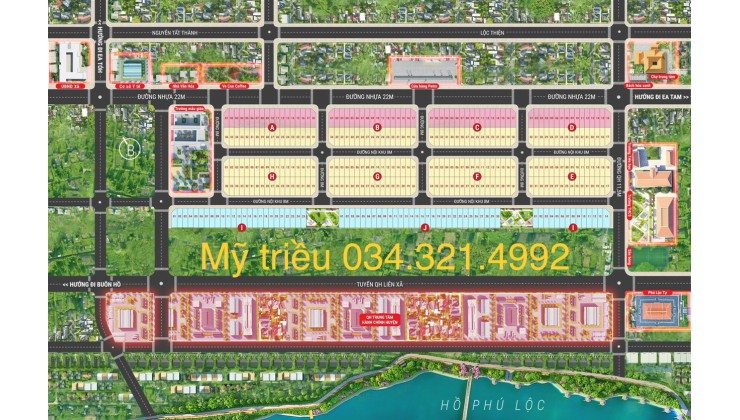 Đất nền sổ đỏ Krông Năng Buôn Mê Thuột giá chỉ từ 6,8 triệu/m2