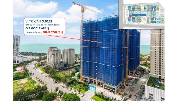 Duy nhất 1 căn Vũng Tàu Pearl view Thi Sách tầng cao giá cực sốc