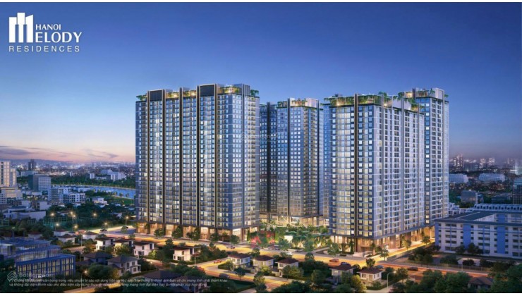 Quỹ căn chung cư Melody Linh Đàm giá siêu rẻ, chiết khấu lên đến 40%