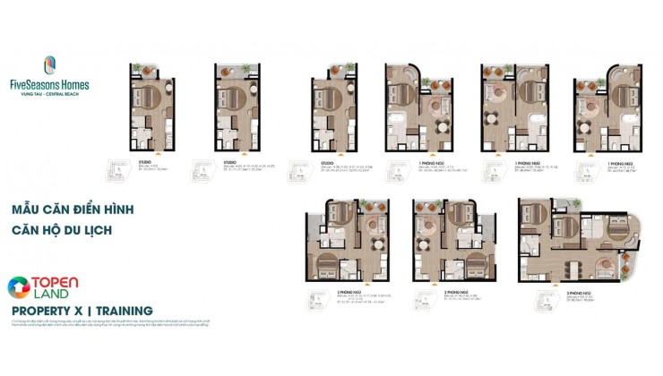 Fiveseasons Homes Central Beach  Vũng Tàu Ck 34% Liên hệ : 0901325595