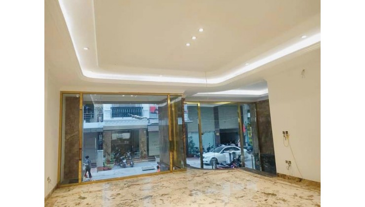 Bán Tòa Văn Phòng Cầu giấy– Ô Tô Tránh Đỗ 8 Tầng 1 Hầm -Mặt tiền 9.5M 38 Tỷ