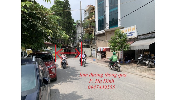 Phố Hạ Đình, 2 OTO tránh nhau, Dòng Tiền và Tiềm năng lợi ích lâu dài