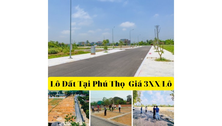 ĐẤT NỀN THANH HOÁ - ĐẤT NỀN PHÚ THỌ CHỈ TỪ 190 TRIỆU/LÔ