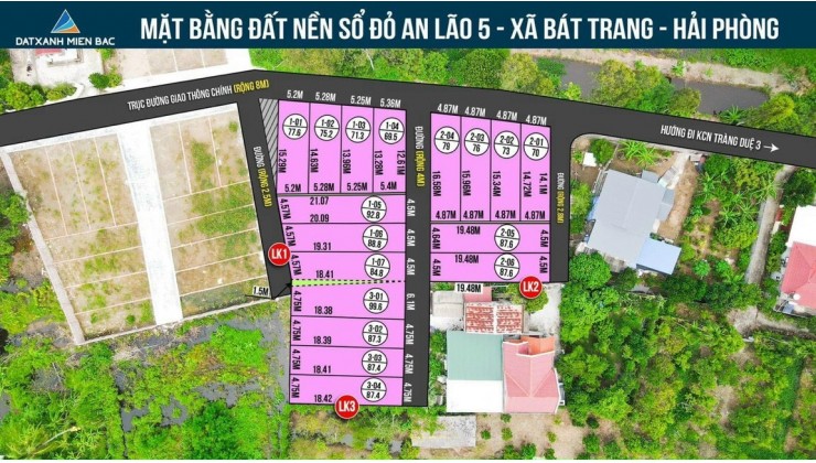 Bán Đất Nền Bát Trang An Lão sát KCN Tràng Duệ 3