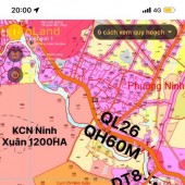 Siêu Phẩm Lô Đất Mặt tiền đường QH 16m kết nối DT8 QH 42m view hồ Suối Trầu Ninh Xuân, Ninh Hoà