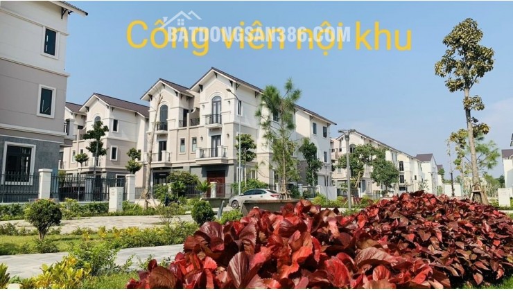 Chỉ từ 7 tỷ sở hữu ngay căn Biệt thự Vườn diện tích lớn 162m2 đẹp Lung Linh tại Centa City Từ Sơn