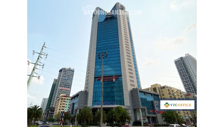 Văn phòng tiêu chuẩn hạng A cho thuê tại Handico Tower đã có đầy đủ bàn ghế mỗi sàn