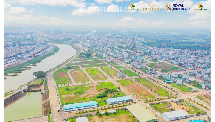 Đất nền biệt thự ven sông Kalong Móng Cái  tại dự án Royal Riverside