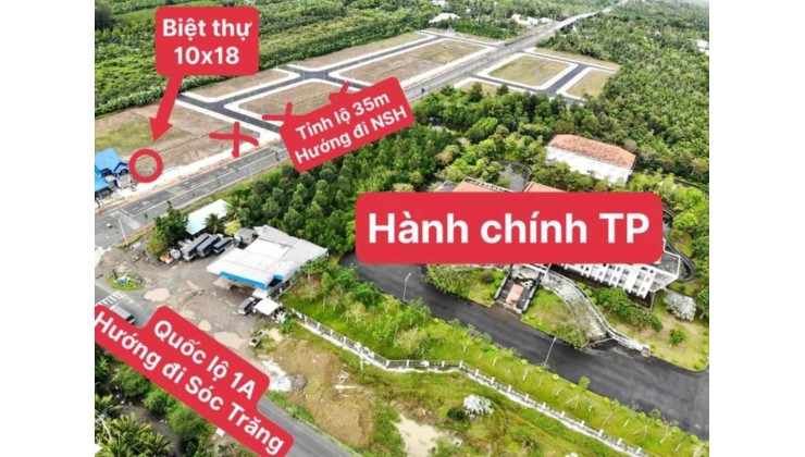 Bán đất nền giá chỉ từ 330tr tại tp Ngã Bảy tỉnh Hậu Giang