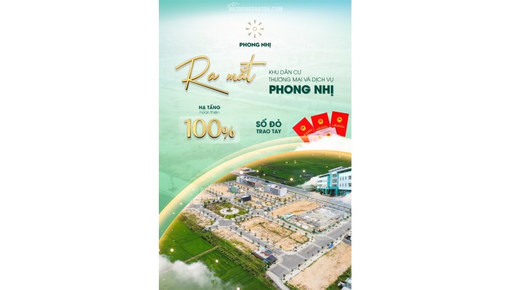 BÁN ĐẤT PHONG NHỊ KỀ SIÊU THỊ GO. CHỈ 1.1 TỶ SỞ HỮU.