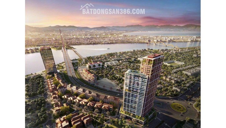 [ Trả trước 10% : 400tr ] - Sở hữu ngay căn hộ 2PN view biển Mỹ Khê Sun Cosmo Residence !!