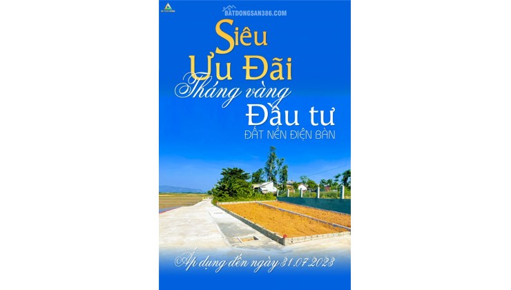 CHỈ TỪ 250 TRIỆU CÓ ĐẤT NỀN QUẢNG NAM SIÊU ĐẸP - SIÊU NET