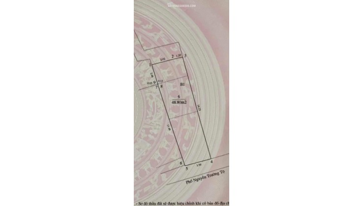 BÁN ĐẤT MẶT PHỐ CỔ - NGUYỄN TRƯỜNG TỘ, DT 48,8m2, Giá 22 Tỷ. ( CÓ THƯƠNG LƯỢNG )