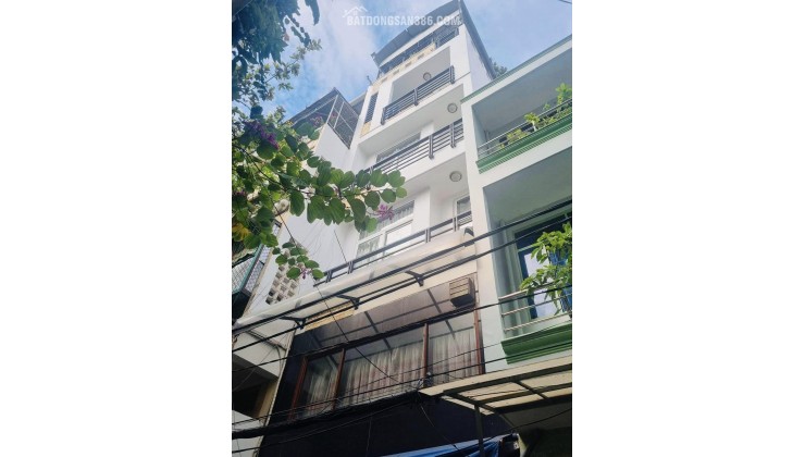 Nhà 6 tầng siêu hiếm, gần MT Võ Văn Tần, Q3,  hẻm thông, vừa ở vừa KD, sổ A4, 4PN, nhỉnh 15 tỷ