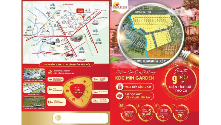 Điểm đầu tư cơ sở hấp dẫn cho tương lai của bạn chỉ có ở Min Garden