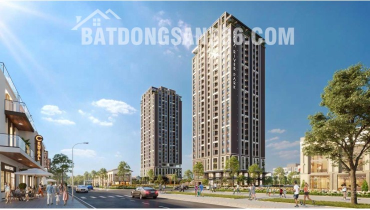 Bán Căn góc chung cư cao cấp Cara River Park 4 mặt tiền tại Cần Thơ