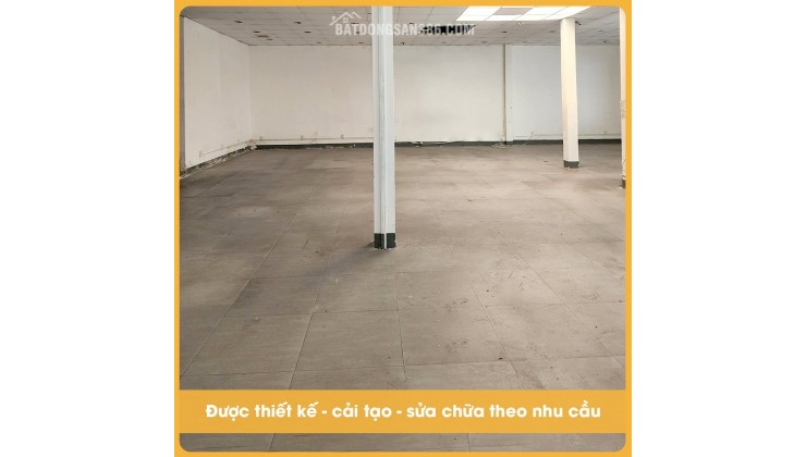 MẶT BẰNG NỞ HẬU 25 Tôn Đản, DT 300m2, Vách ngăn sẵn, ban công rộng Q.4