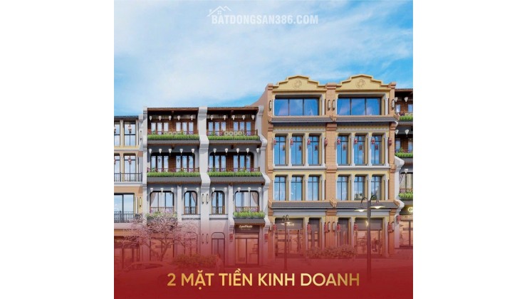 TỔNG HỢP QUỸ CĂN NGOẠI GIAO CÁC CĂN SHOPHOUSE DỰ ÁN SA PA HERITAGE GIÁ SIÊU RẺ CHỈ TỪ 4,6 TỶ