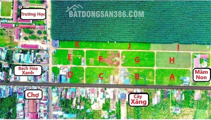 Chỉ 668 triệu có ngay lô đất khu bàn cờ, kề trường tiểu học Phú Lộc, phù hợp kinh doanh.