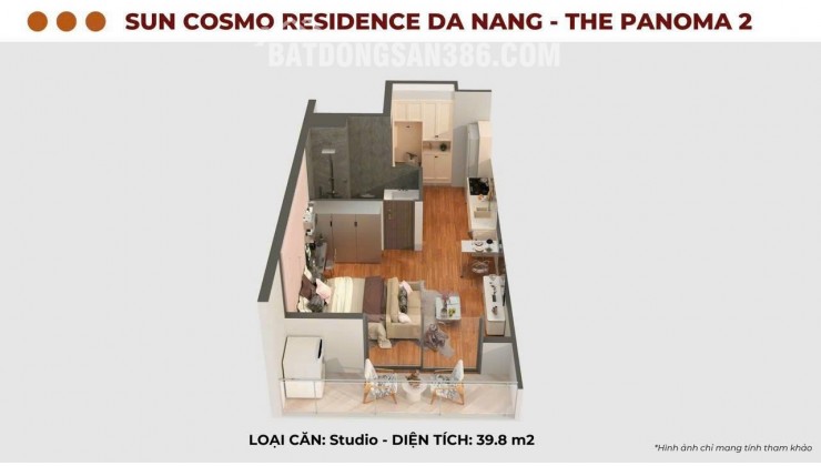 Độc quyền căn hộ Studio nhuy nhất sót lại tại Panoma