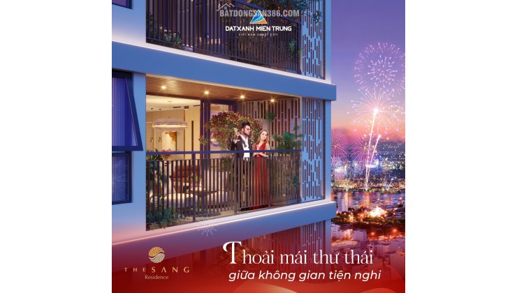 Căn hộ sở hữu lâu dài tầng 6 view trực diện biển Mỹ Khê - full nội thất cao cấp - khu phố tây An Thượng
