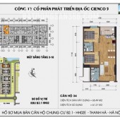 Bán CHCC 68m toà HH02D Kđt Thanh Hà Cienco 5, 2pn giá nhỉnh 1,6 tỉ
