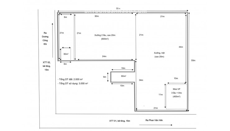 Bán 1764m2 đất Xuân Thới Thượng, Huyện Hóc Môn SHR 47 tỷ. Lh:0966334433.