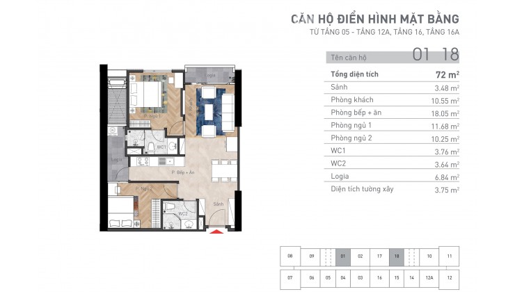 Bán 03 căn hộ, chung cư cao cấp Viha Leciva (107 Nguyễn Tuân, Thanh Xuân, Hà Nội)