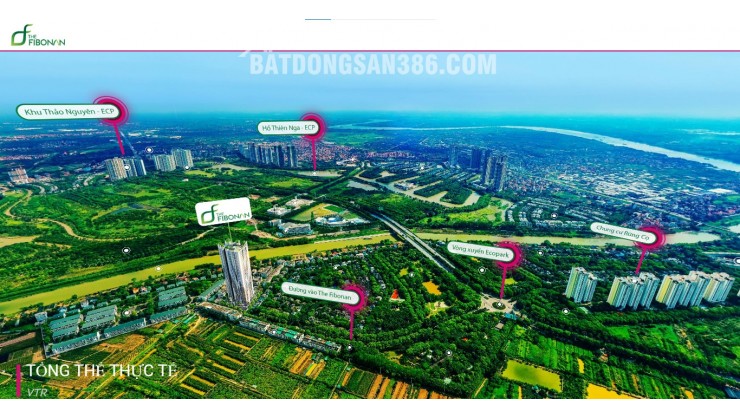 Mở bán đợt 1 cung cư cao cấp The Fibonan Ecopark Văn Giang, Hưng Yên