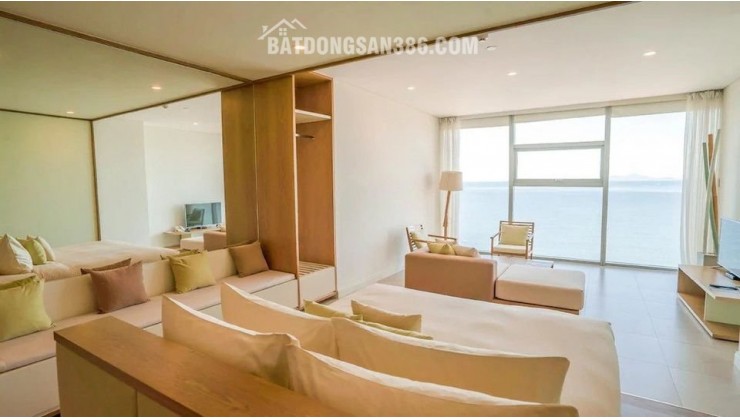 CC cần bán gấp căn hộ 2PN view trực diện biển Mỹ Khê, Đà Nẵng, sổ hồng lâu dài, giá 3xxx