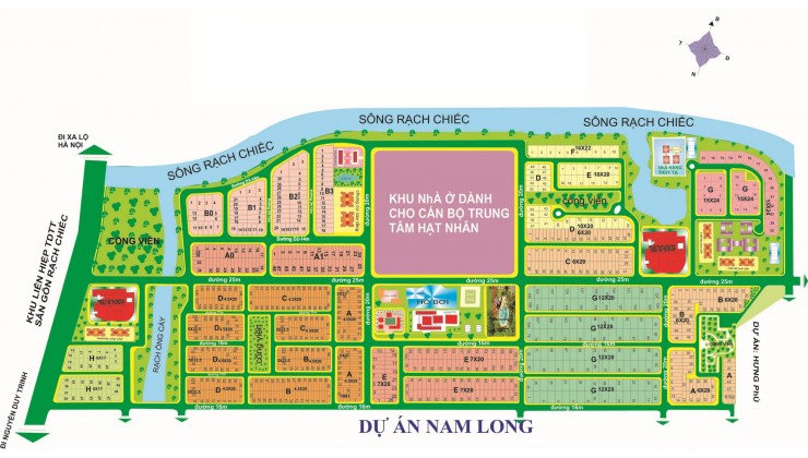 Bán đất dự án Nam Long - kiến á quận 9 giá rẻ 7 tỷ /120m2