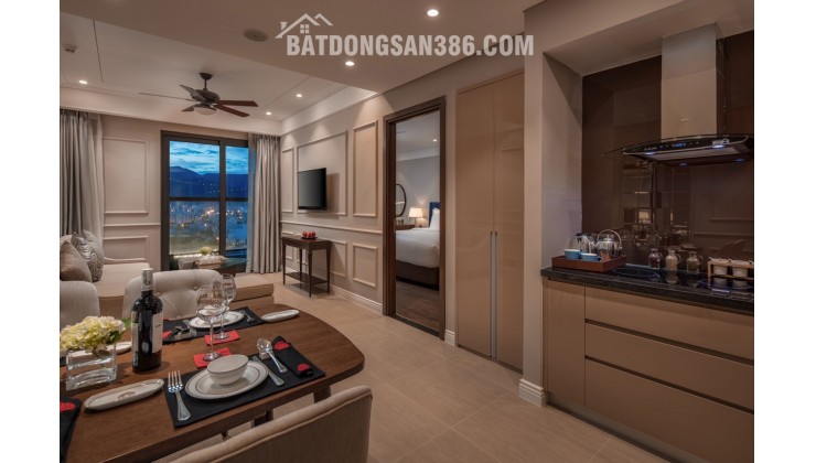 Cắt lỗ 1,5 tỷ căn hoa hậu biển 2PN Altara Suite 100m2 view Mỹ Khê full nội thất Luxury, sổ lâu dài