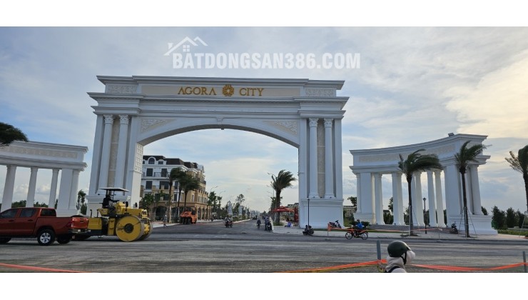 mở bán dự án AGORA CITY ,thủ thừa long an .mặt tiền 42m